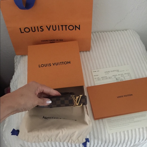 Louis Vuitton Accessories - Louis Vuitton Mini D.EBE.85 belt